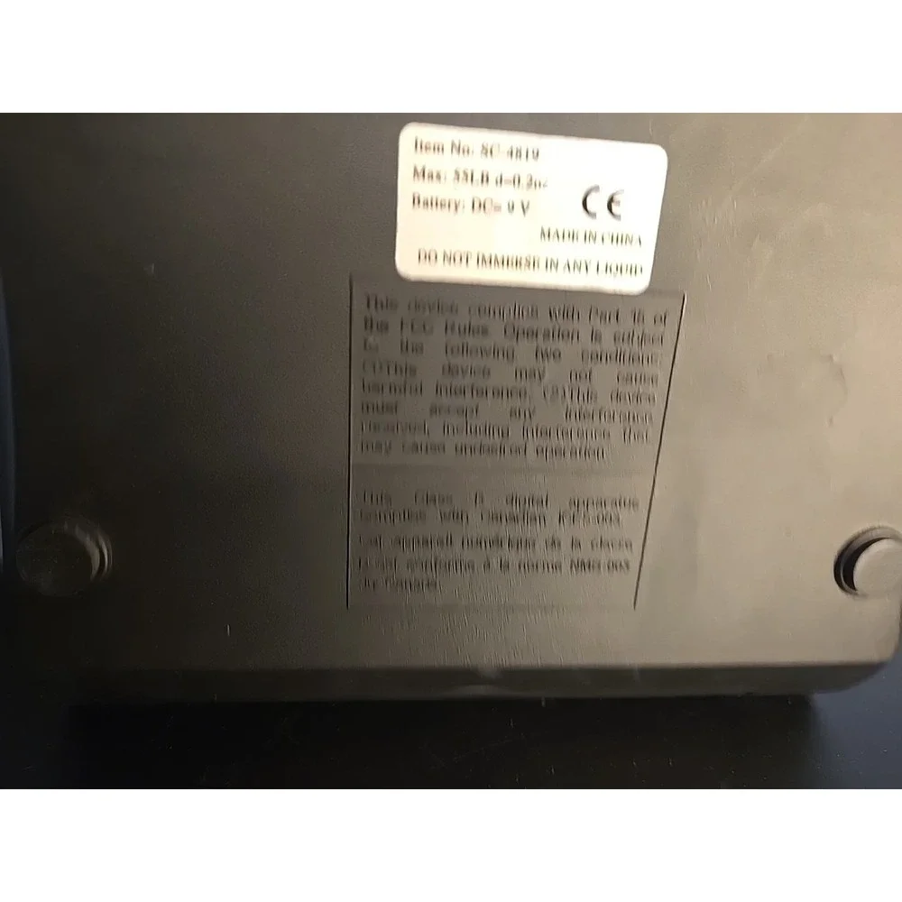 ThesupplyCabinet.com 55lb /25kg Shipping Scale 5g Graduation Electronic Tabletop
